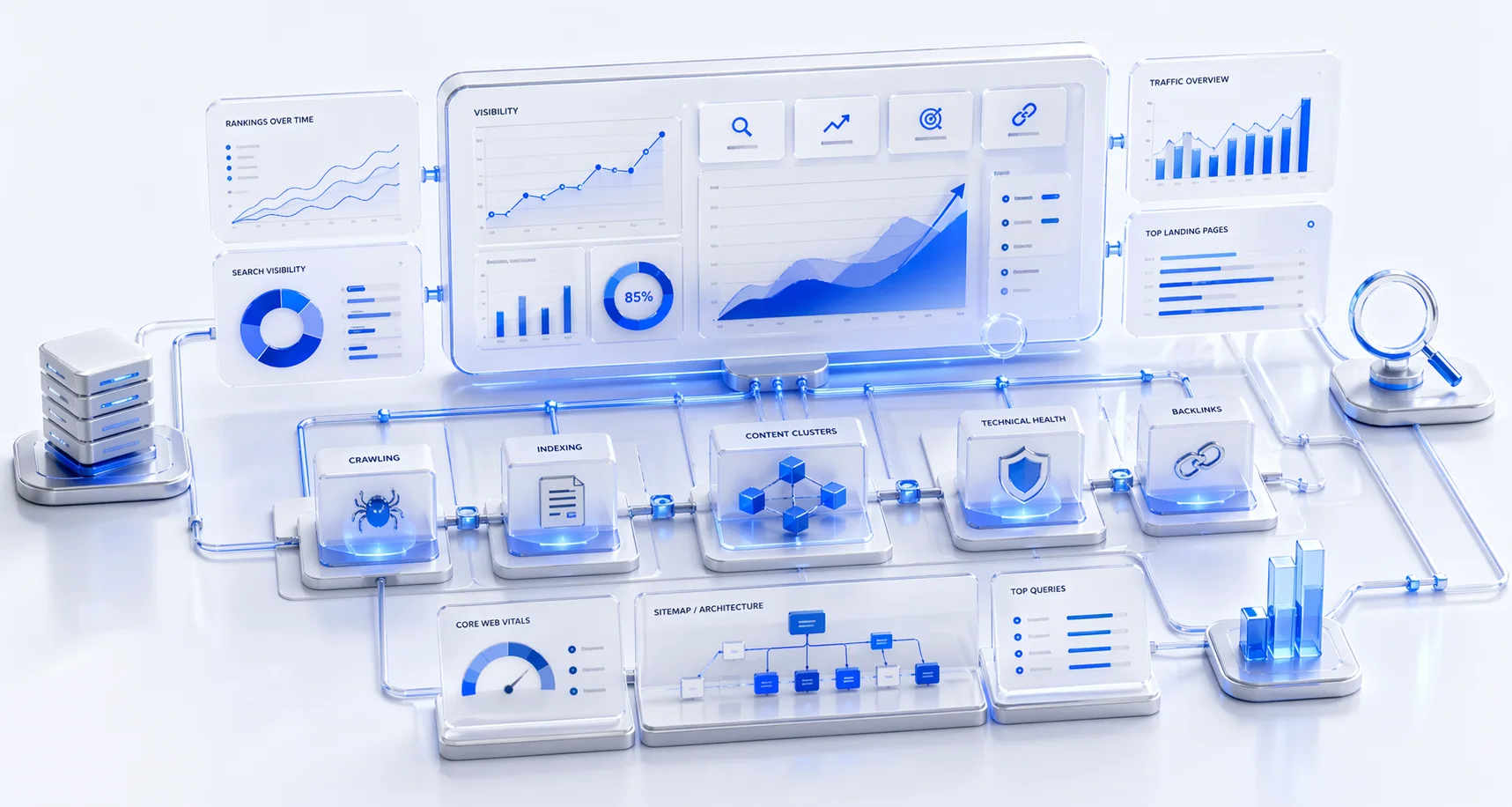 SEO per Siti Complessi, Piattaforme e Software Web