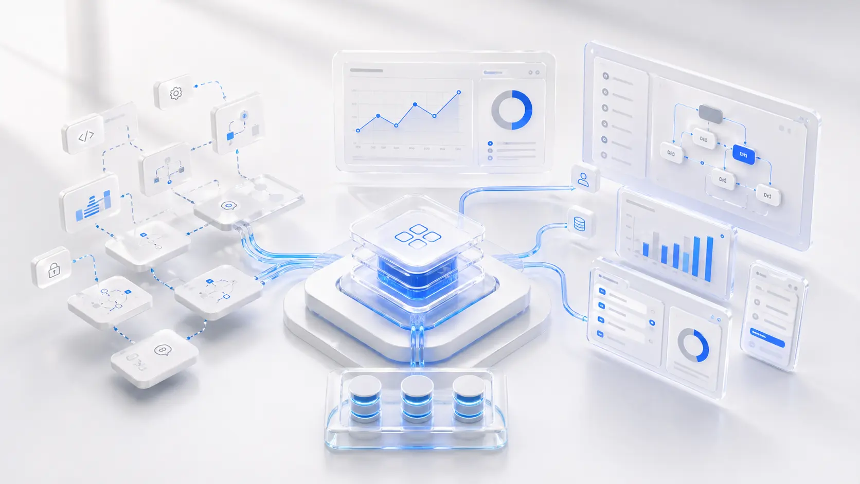 Digital solutions for businesses: software, websites, SEO, AI and system integrations.
